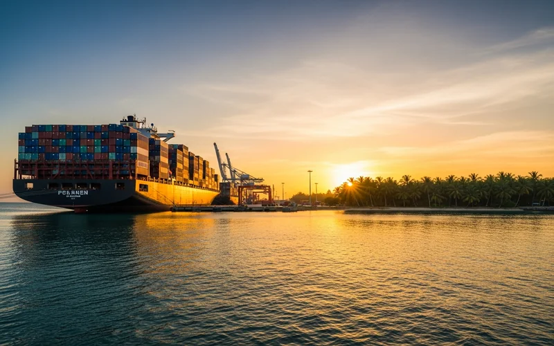 International shipping from Indonesian port - vanilla bean export logistics
