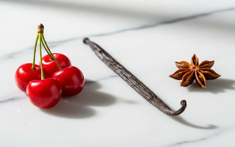 Tahitensis vanilla flavor profile - floral cherry and anise notes